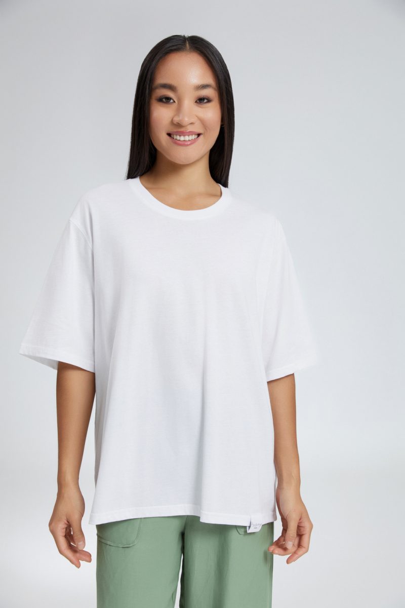 Anesis Oversized T-Shirt - White, 36