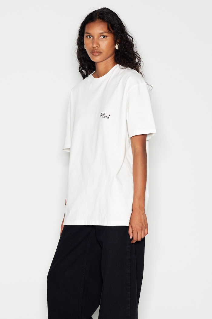 The End T-Shirt - S, White