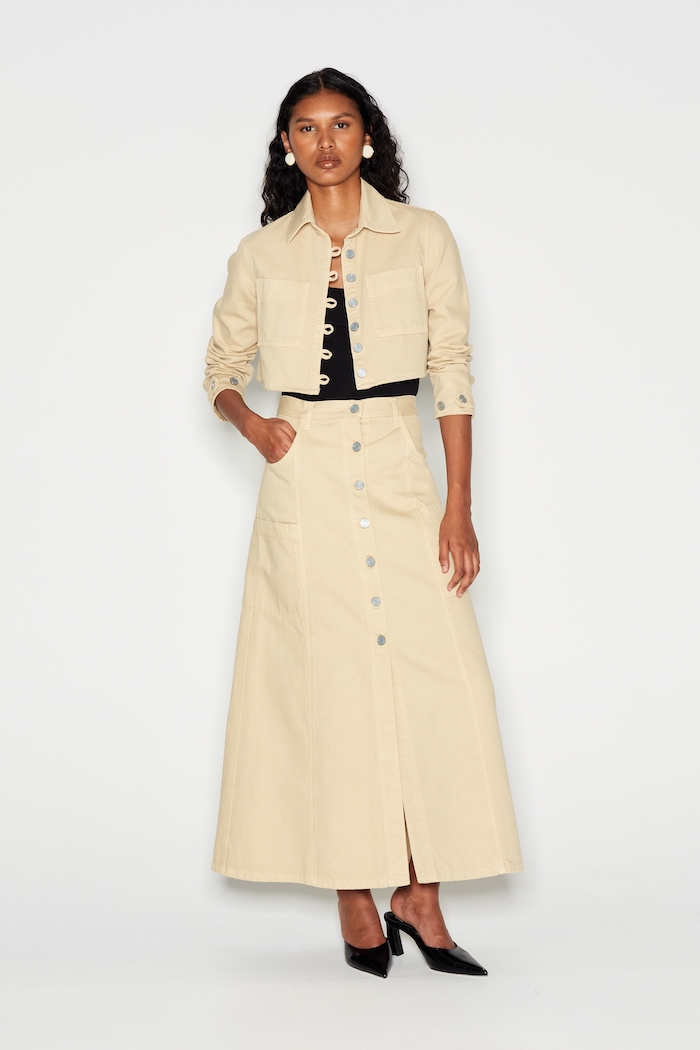 2425nr16043_7NR_CINEMA_DENIM_CREW_SKIRT_JACKET_TROUSERS_BEIGE_JEANS_FASHION_STYLE_NEVERENDING_MAXI_SLITS_GREEKDESIGNERS_STYLISH_