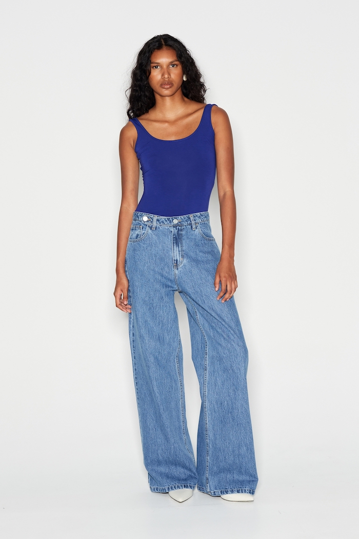 Denim Crew Trousers - Blue, 24