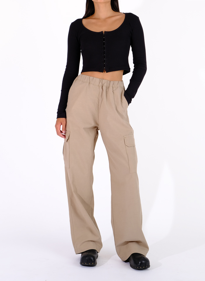 Noah Pants - Beige, XS