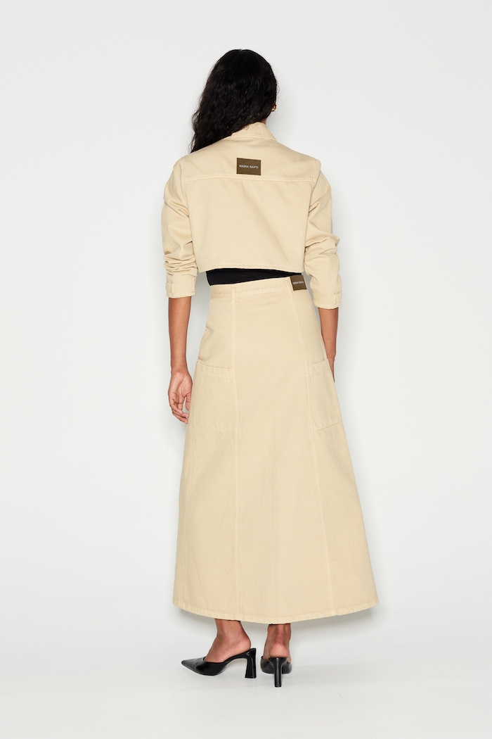 new_2425nr16058_1NR_CINEMA_DENIM_CREW_SKIRT_JACKET_TROUSERS_BEIGE_JEANS_FASHION_STYLE_NEVERENDING_MAXI_SLITS_GREEKDESIGNERS_STYLISH_