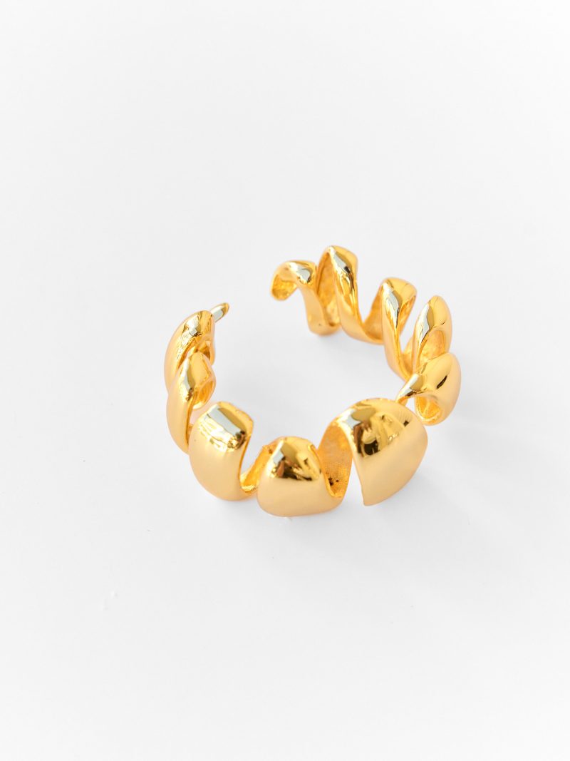 Ribbon Bracelet Gold