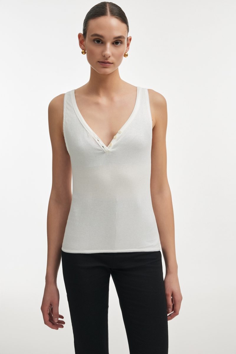 Anasa Top White